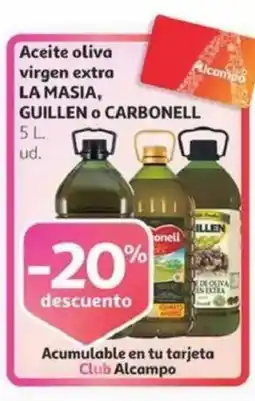 Alcampo Aceite oliva virgen extra oferta