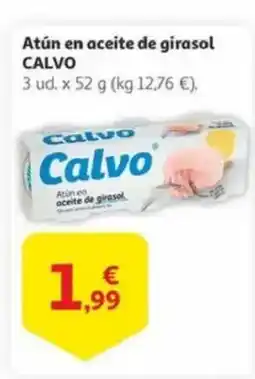 Alcampo CALVO Atún en aceite de girasol oferta