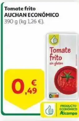 Alcampo AUCHAN ECONÓMICO Tomate frito oferta