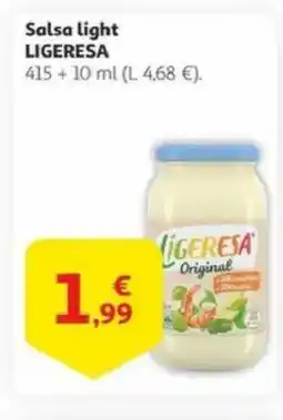Alcampo LIGERESA Salsa light oferta