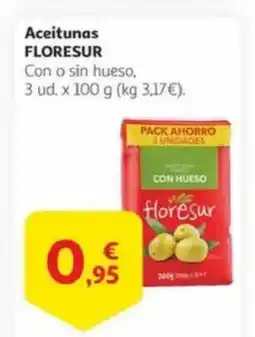 Alcampo FLORESUR Aceitunas oferta
