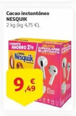 Alcampo NESQUIK Cacao instantáneo oferta