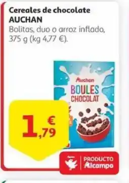 Alcampo AUCHAN Cereales de chocolate oferta