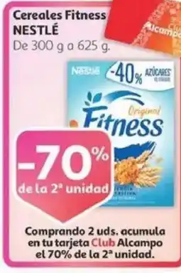 Alcampo NESTLÉ Cereales Fitness oferta