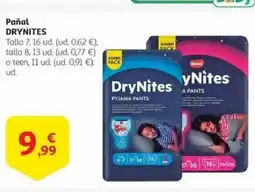 Alcampo DRYNITES Pañal oferta