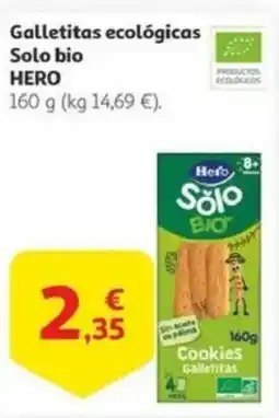 Alcampo HERO Galletitas ecológicas Solo bio oferta
