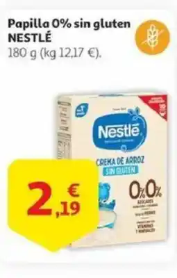Alcampo NESTLÉ Papilla 0% sin gluten oferta