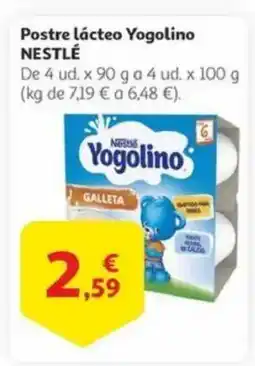 Alcampo NESTLÉ Postre lácteo Yogolino oferta