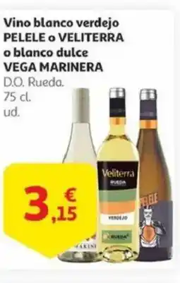 Alcampo Vino blanco verdejo o blanco dulce oferta