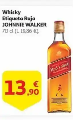 Alcampo JOHNNIE WALKER Whisky Etiqueta Roja oferta