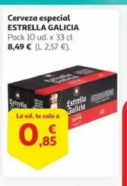 Alcampo ESTRELLA GALICIA Cerveza especial oferta