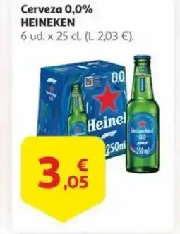 Alcampo HEINEKEN Cerveza 0,0% oferta