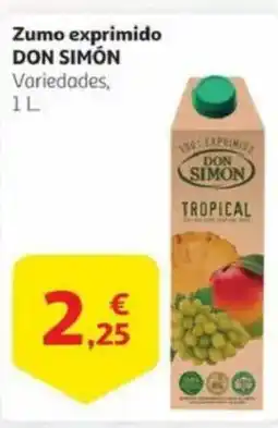 Alcampo DON SIMÓN Zumo exprimido oferta