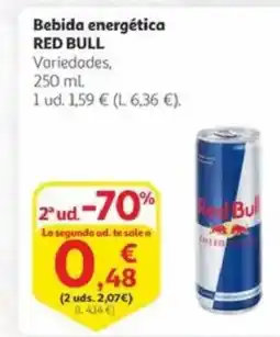 Alcampo RED BULL Bebida energética oferta