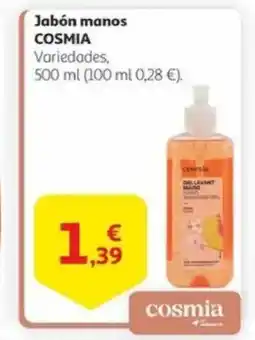 Alcampo COSMIA Jabón manos oferta