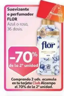 Alcampo FLOR Suavizante o perfumador oferta