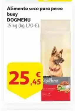 Alcampo DOGMENU Alimento seco para perro oferta