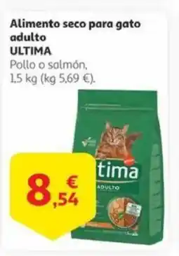 Alcampo ULTIMA Alimento seco para gato adulto oferta