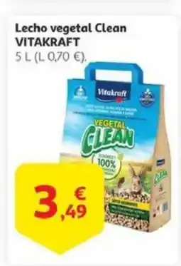 Alcampo VITAKRAFT Lecho vegetal Clean oferta