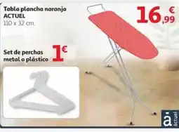 Alcampo ACTUEL Tabla plancha naranja oferta