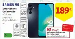Alcampo SAMSUNG Smartphone Galaxy A16 oferta