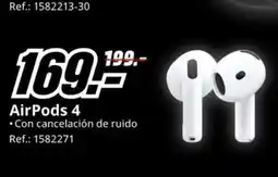 MediaMarkt AirPods 4 oferta