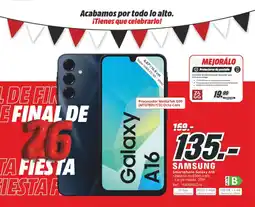 MediaMarkt SAMSUNG Smartphone Galaxy A16 oferta