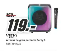Altavoz de gran potencia Party 6