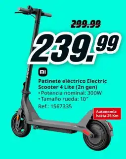 MediaMarkt Patinete eléctrico Electric Scooter 4 Lite (2n gen) oferta