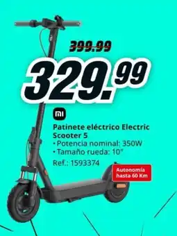 MediaMarkt Patinete eléctrico Electric Scooter 5 oferta