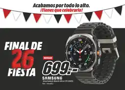 MediaMarkt SAMSUNG Smartwatch Watch Ultra LTE (2025) oferta