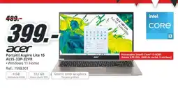 MediaMarkt ACER Portátil Aspire Lite 15 AL15-33P-32V oferta