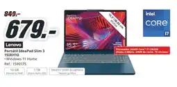 MediaMarkt LENOVO Portátil IdeaPad Slim 3 15IRH10 oferta