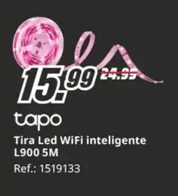 MediaMarkt Tira Led WiFi inteligente L900 5M oferta