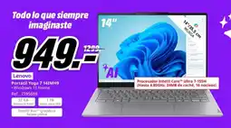 MediaMarkt LENOVO Portátil Yoga 7 14IMH9 oferta
