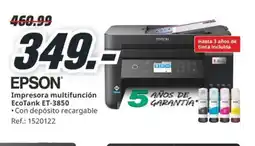 MediaMarkt EPSON Impresora multifunción EcoTank ET-3850 oferta