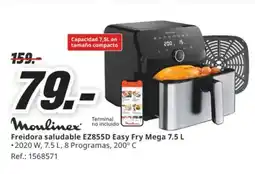 MediaMarkt MOULINEX Freidora saludable EZ855D Easy Fry Mega oferta