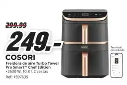 MediaMarkt COSORI Freidora de aire Turbo Tower Pro Smart Chef Edition oferta