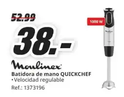 MediaMarkt MOUlINEXBatidora de mano QUICKCHEF oferta