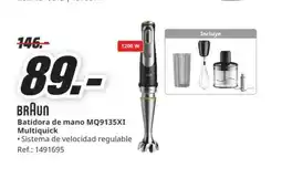 MediaMarkt BRAUNBatidora de vaso Pro Mineral NB907 B oferta