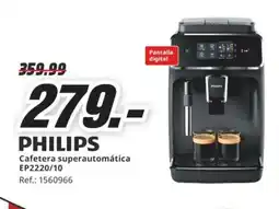 MediaMarkt PHILIPS Cafetera superautomática oferta