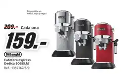 MediaMarkt DELONGHI Cafetera express Dedica EC685.M oferta