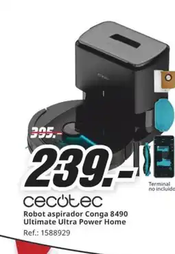 MediaMarkt CECOTEC Robot aspirador Conga 8490 Ultimate Ultra Power Home oferta