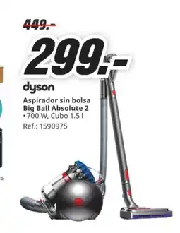MediaMarkt DYSON Aspirador sin bolsa Big Ball Absolute 2 oferta