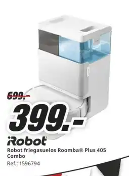 MediaMarkt ROBOT friegasuelos Roomba Plus 405 Combo oferta