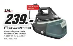 MediaMarkt ROWENTA Centro de planchado Eco Steam Pro DG9621 oferta