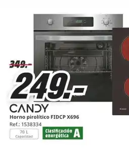 MediaMarkt CANDY Horno pirolítico FIDCP X696 oferta