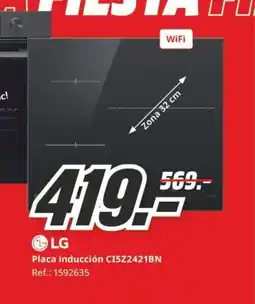 MediaMarkt LG Placa inducción CI5Z2421BN oferta