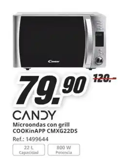MediaMarkt CANDY Microondas con grill oferta
