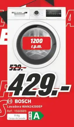 MediaMarkt BOSCH Lavadora WAN24200EP oferta
